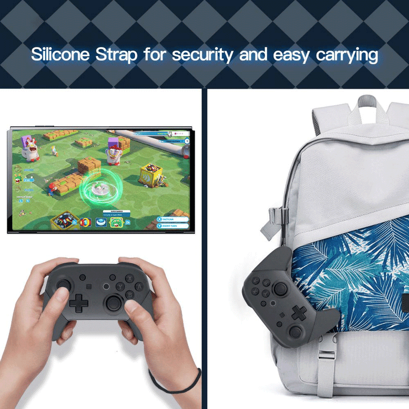 JYS Wireless Mini Pro Controller for Nintendo Switch [Classic Black]