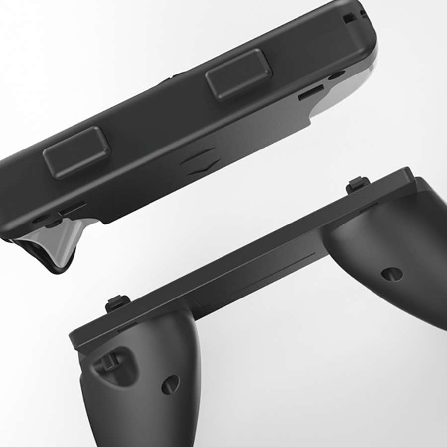 JYS 2 in 1 Joy-Con Grip Twin Pack [Black] [NS226]