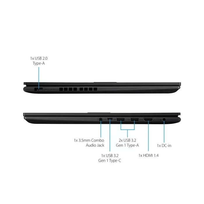 Asus Vivobook 16" WUXGA Laptop i7-1355U 16GB/1TB Win11 Indie Black