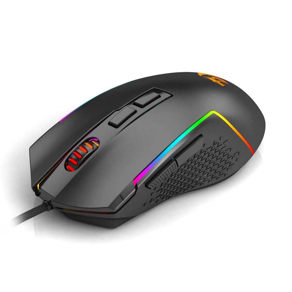 REDRAGON M613-RGB Trident Lite Wired Gaming Mouse (Black)