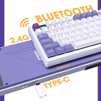 Darmoshark TOP75 Tri-Mode RGB Backlit Mechanical Keyboard