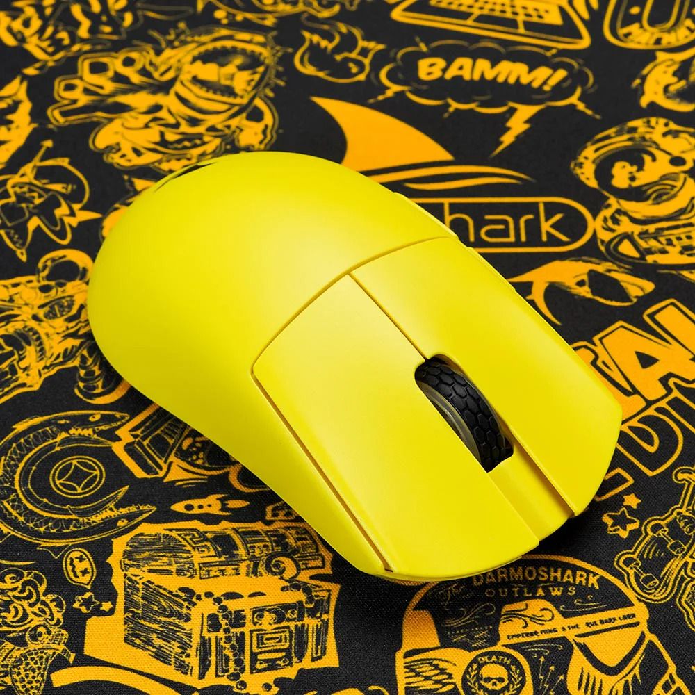 Darmoshark M3s Mini Varun Wireless Gaming Mouse Cyber [Yellow]