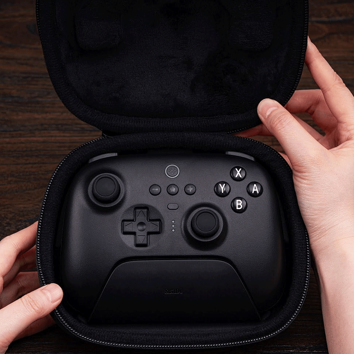 8BitDo Classic Controller Travel Case for 8BitDo Ultimate Controller & Charging Dock