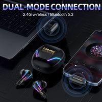 Onikuma T27 Wireless Earphone Black