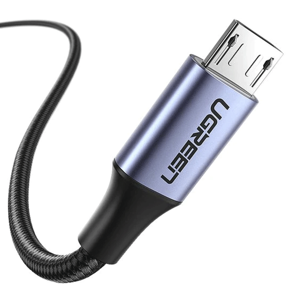 UGREEN Micro USB 2.0 Cable - 1m (Black) [US290/60146]