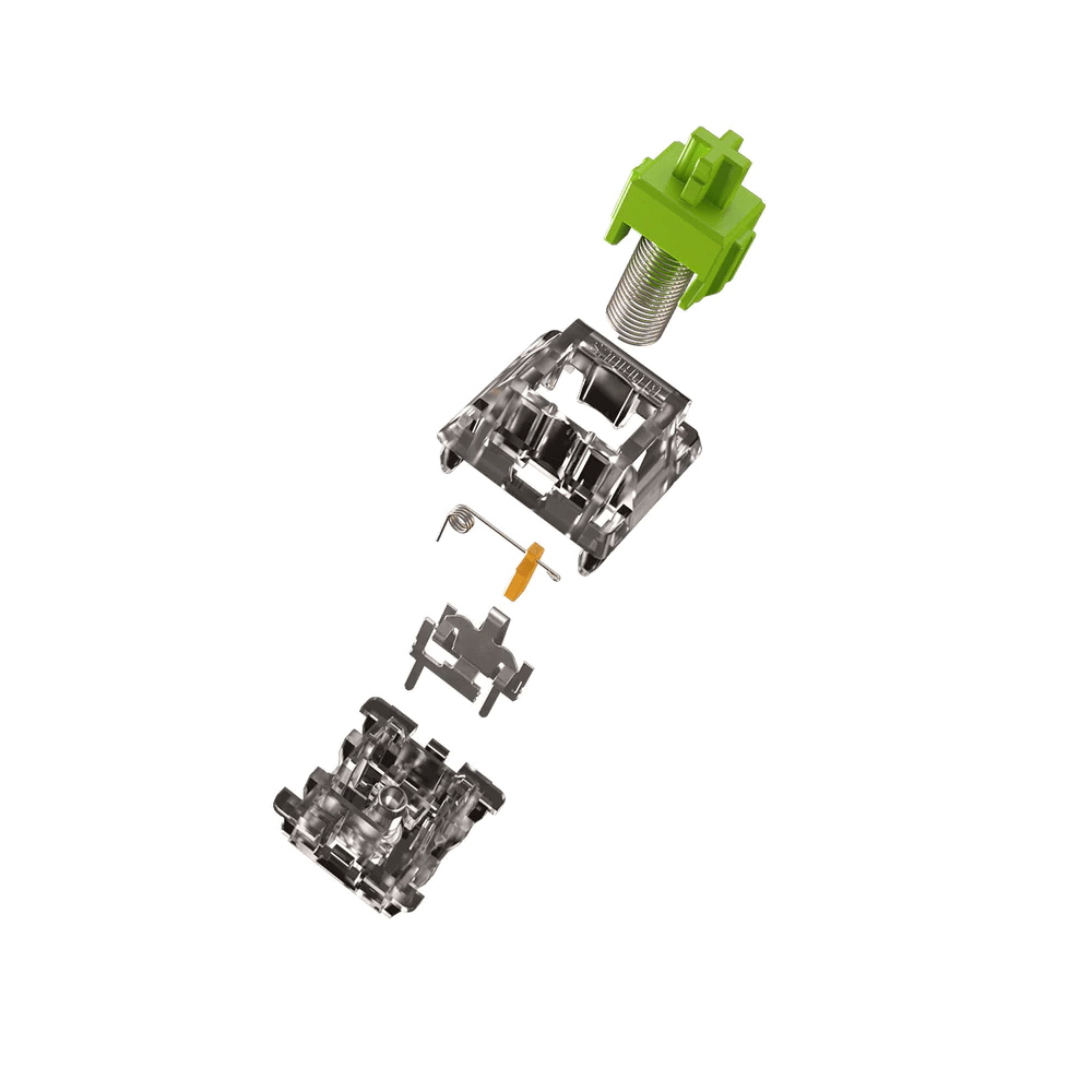 Glorious Raptor Premium Clicky Mechanical Keyboard Switches (Lubed)