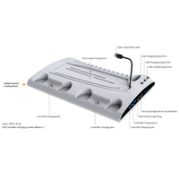 Hozkaii Multifunctional RGB Stand for PS5 Slim/Pro (White) HP5-5002