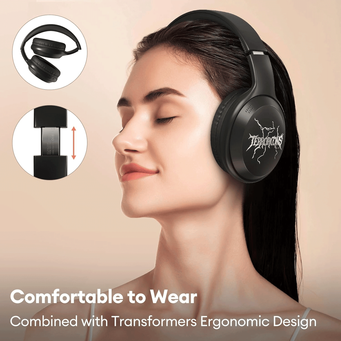 Transformers TF-G06 Bluetooth Headset HD Multi-Function Buttons