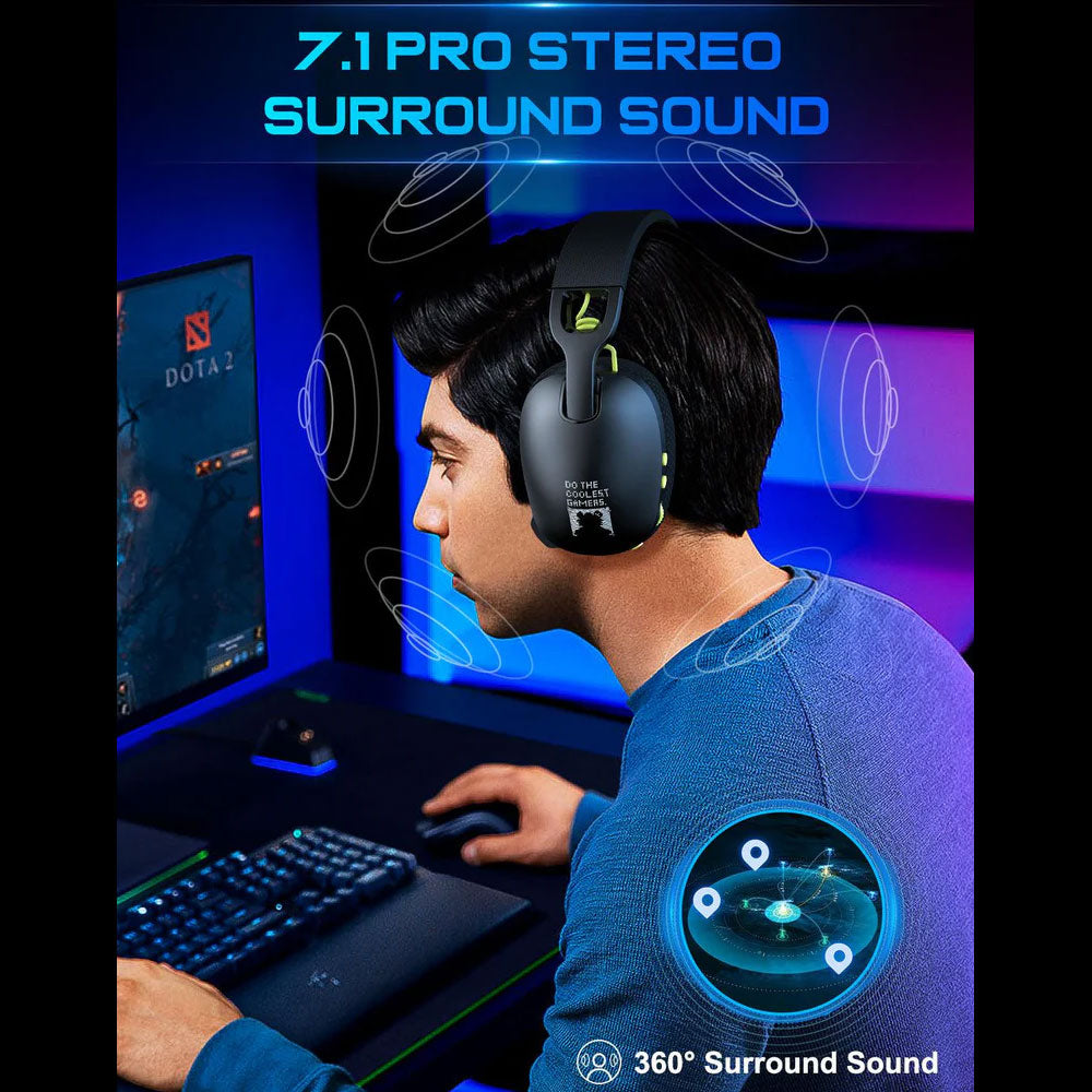 ONIKUMA B2 2.4G + Bluetooth + Wired Gaming headset