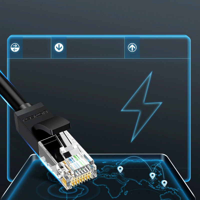 UGREEN Cat6 UTP Lan Cable Black