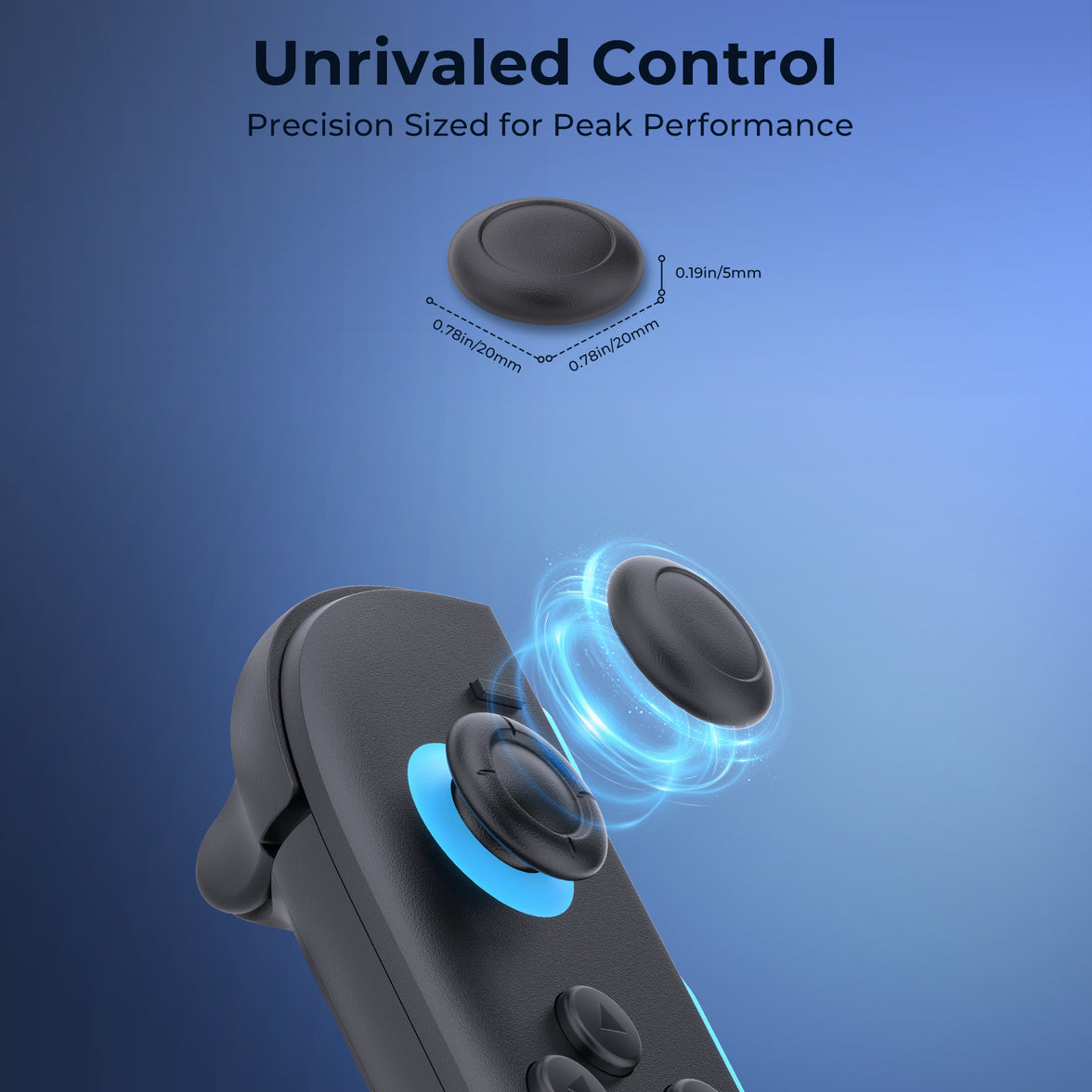 JYS-NS2292-TO Thumb Grips For Switch2 Joy-Con (One Pair)