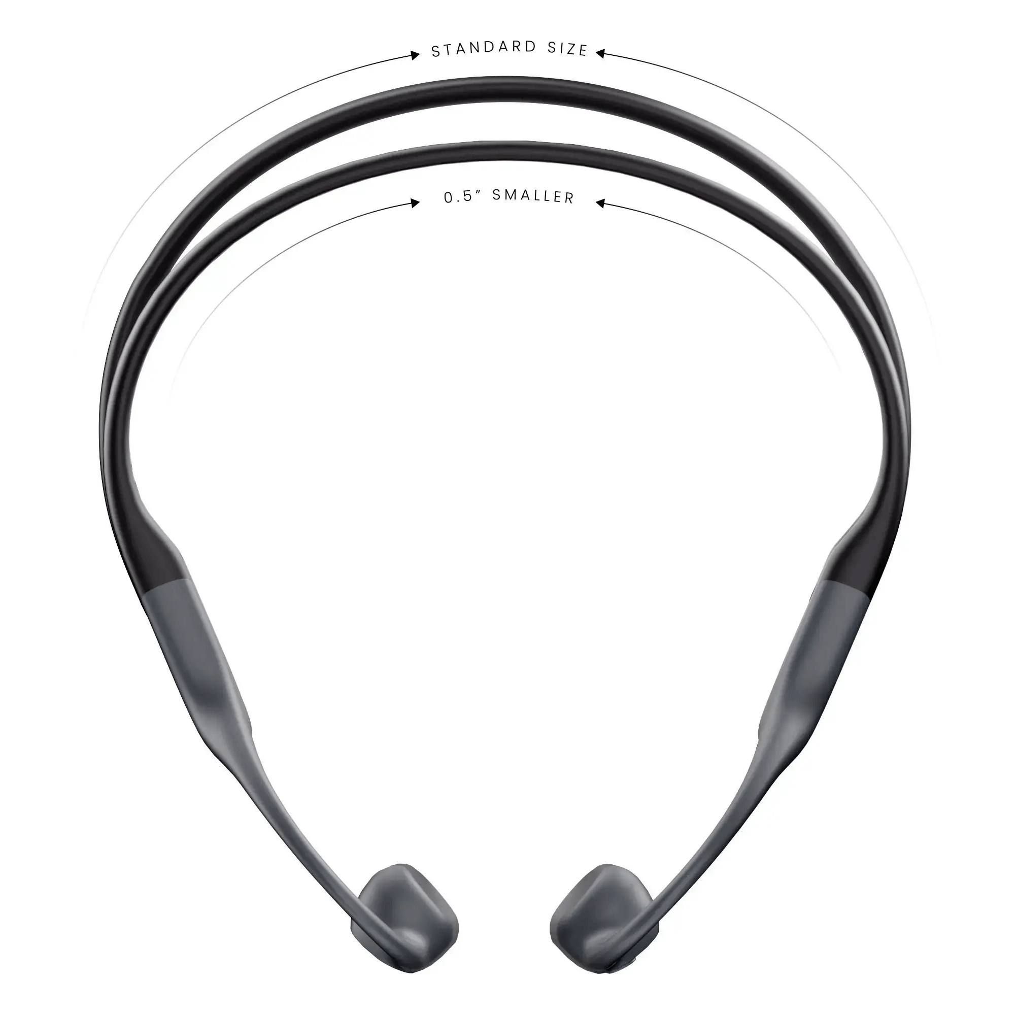 SHOKZ OpenRun (Mini) Bone Conduction Open-Ear Endurance Headphones [S803]