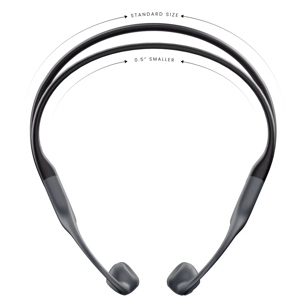 SHOKZ OpenRun (Mini) Bone Conduction Open-Ear Endurance Headphones [S803]