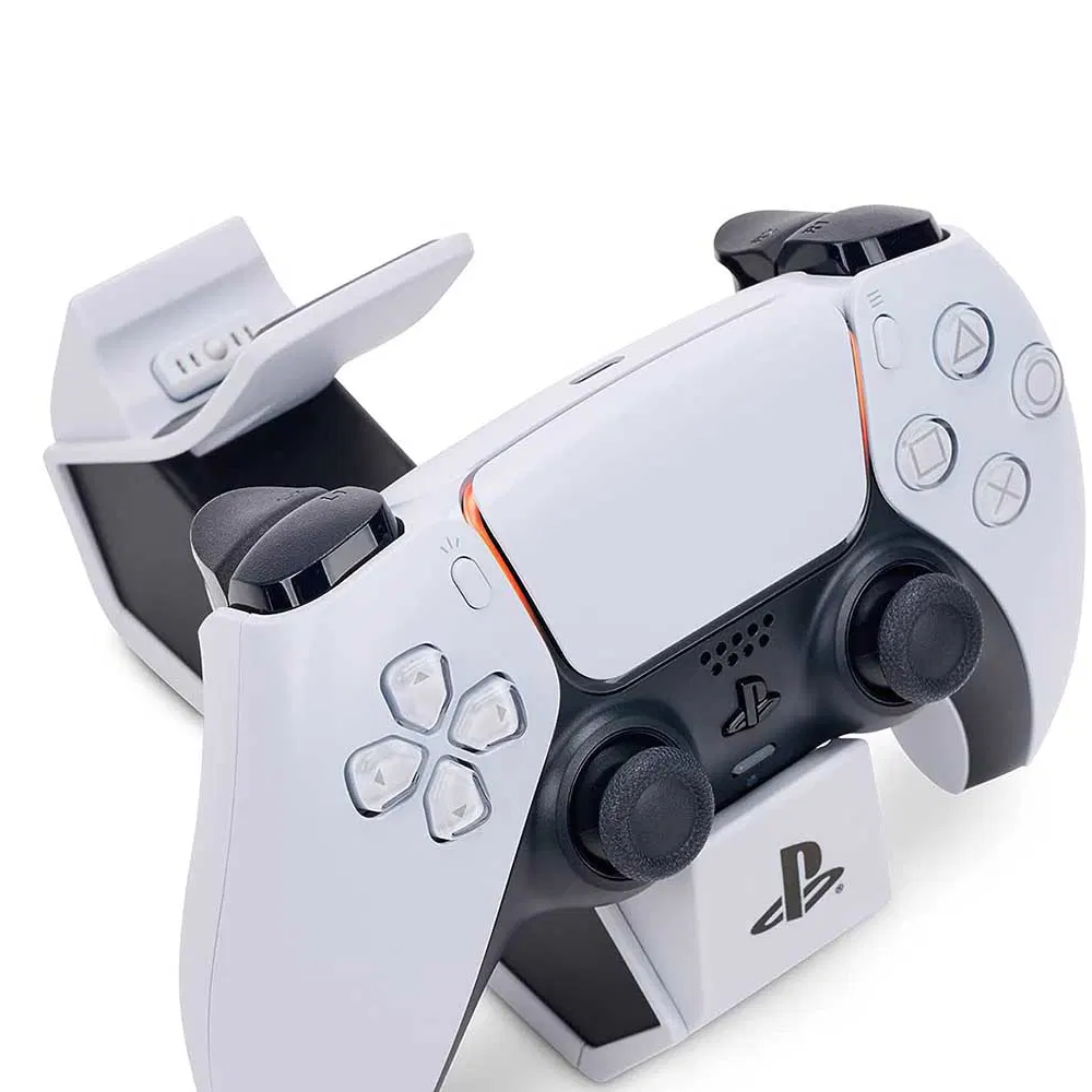 PowerA Twin Charging Station for PS5 DualSense Controllers (White) 1522855-01