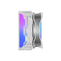 TCOMAS SJR400 4 Heatpipe Single Tower CPU Air Cooler