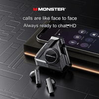 Monster AIRMARS XKT22 True Gaming Earphones Bluetooth Waterproof