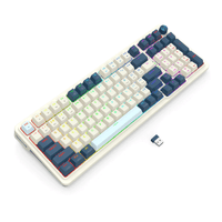 Redragon Eisa Pro RGB Tri Mode 98 Keys Mechanical Keyboard Blue Himmel Red Switch [K686WB-RGB]