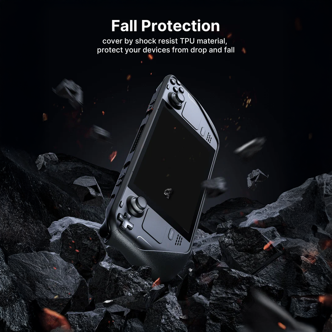 JSAUX Kickstand Case with Adjustable Angle Stand for Steam Deck (PC0105)