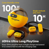 Transformers TF-T09 Gaming Bluetooth Earphone (Yellow)