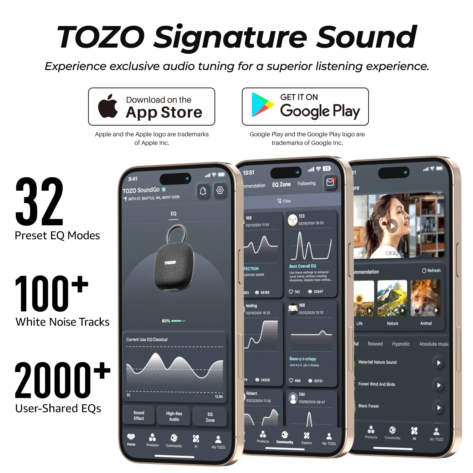 TOZO SoundGO Portable Speaker 10W BT 5 4 IPX5 1200mAh 20H Playtime