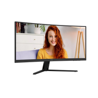 AOC CU34B3E 34" WQHD (3440x1440) 120Hz 1ms MPRT VA Curved Monitor (Black)