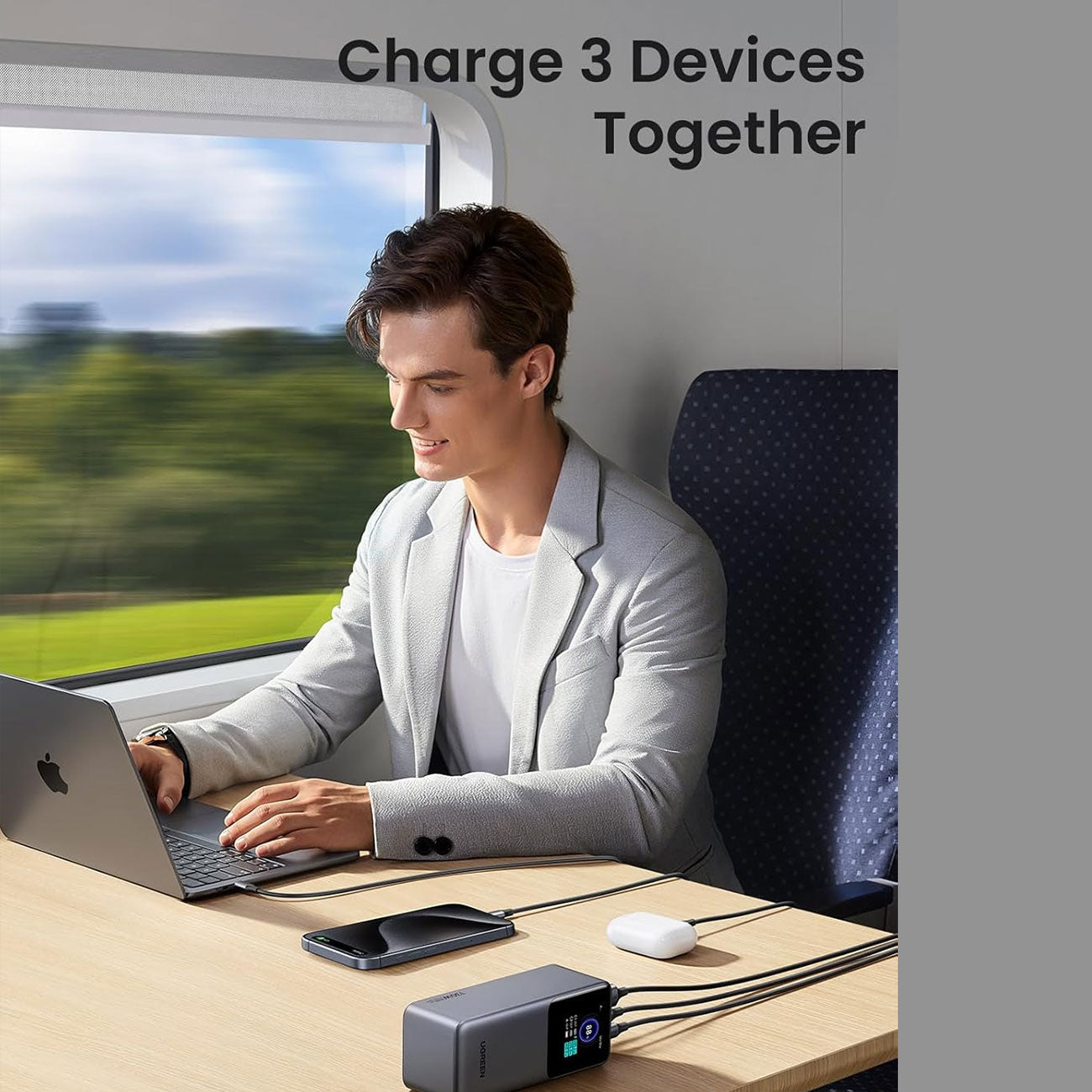 UGREEN Quick Charging  130W Power Bank 20000mah [PB721/35524B]