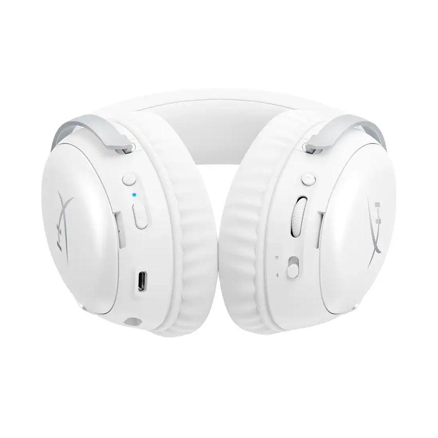 HyperX Cloud III S Wireless Gaming Headset for PC/PS5/PS4/N-Switch/Mobile White (AX6G1AA)
