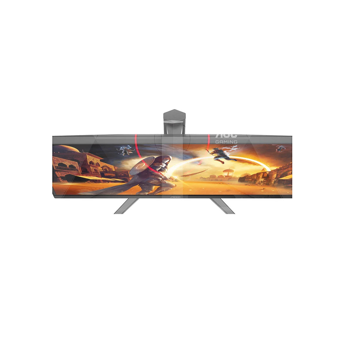 AOC U27G4/71 27" UHD (3840x2160) Dual Mode (FHD @ 320Hz or UHD @ 160Hz) 0.5ms MPRT Adaptive-Sync Fast IPS Gaming Monitor with Tilt, Pivot, Swivel & Height Adjustment (Black/Red)