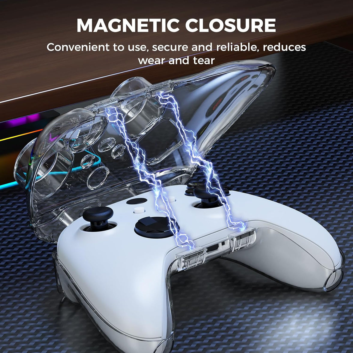 IINE Protective Case for Xbox Controller (Transparent Shell) (L1009)