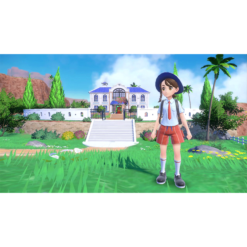 Nintendo Switch Pokemon Scarlet + The Hidden Treasure of Area Zero DLC (Asian)