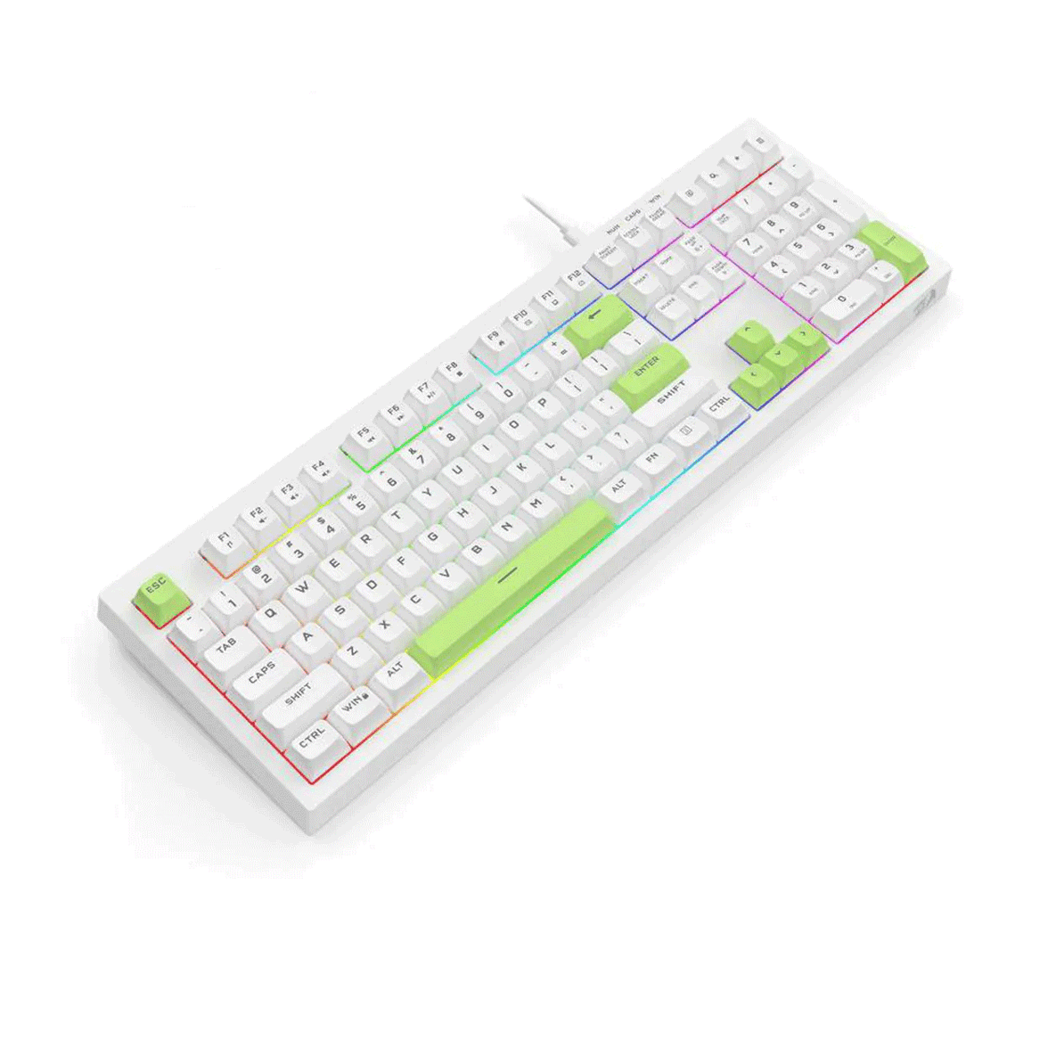 Redragon (K518-RGB-C) CRUX 108 Key Wired RGB Membrane Gaming Keyboard