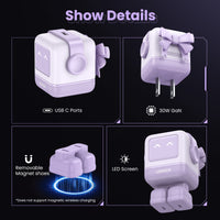 UGREEN Mini Robot Nexode 30W USB-C PD Gan Fast Charger [CD359]