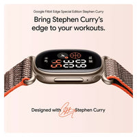 Google Fitbit Air Stephen Curry Special Edition Fitness Tracker (Rye)