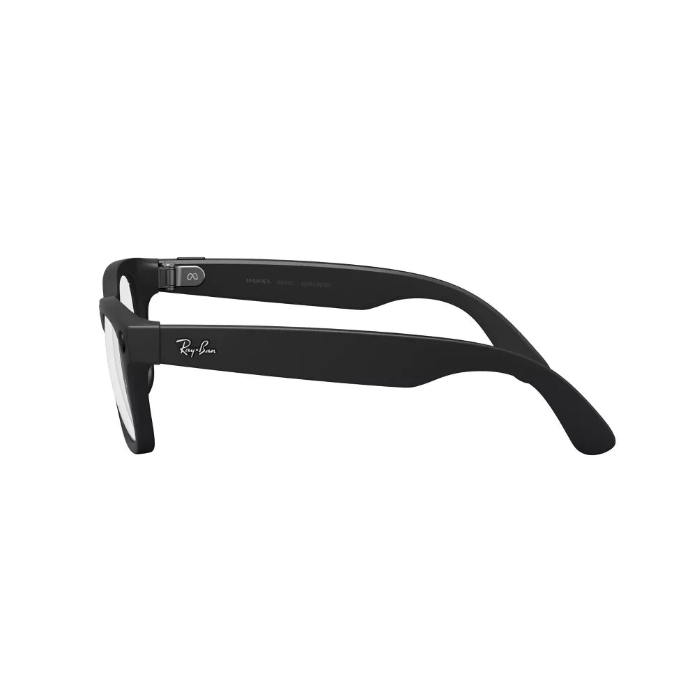 Ray-Ban Meta Wayfarer (Gen 2) Clear lenses Matte Black