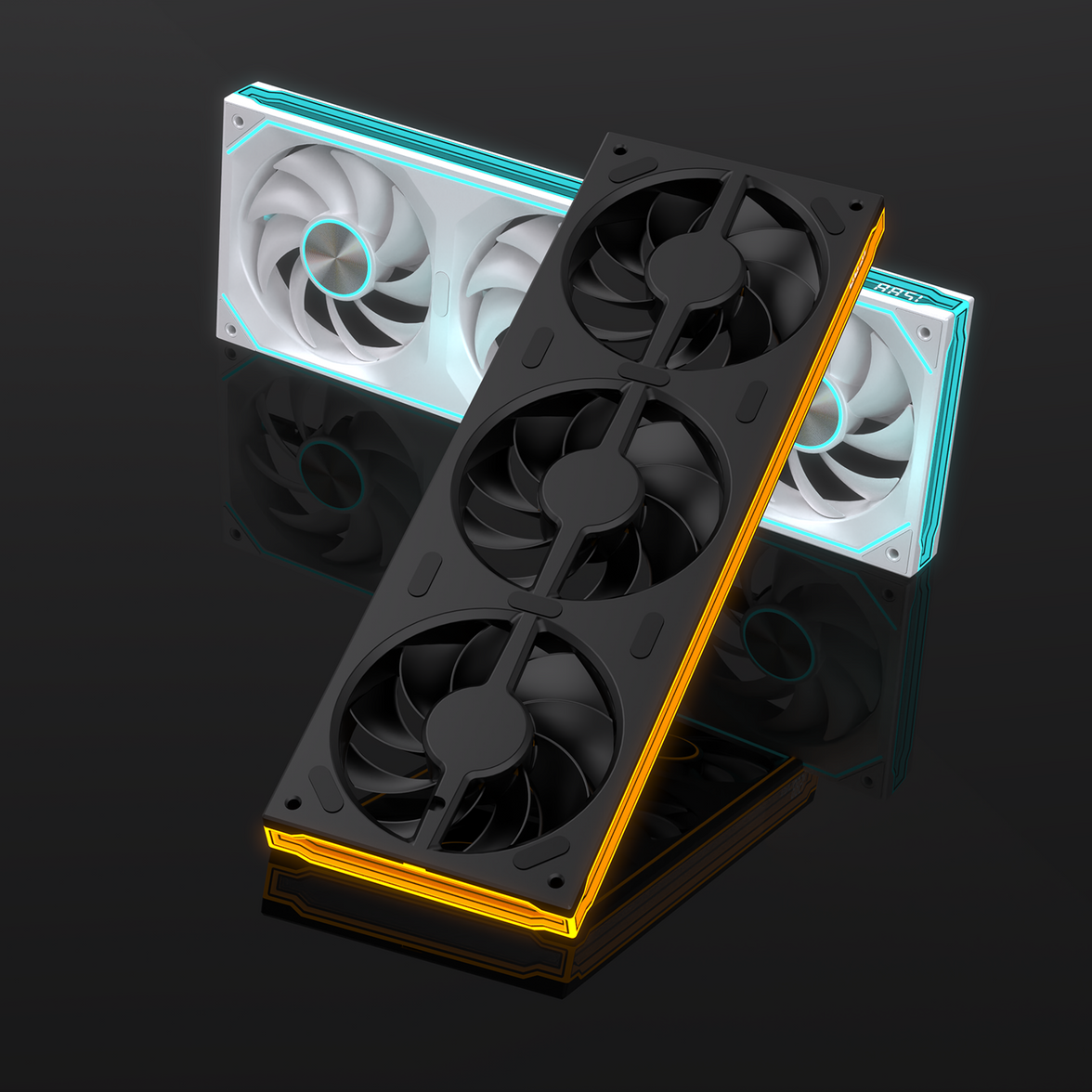 Lovingcool LGPro-B360 360mm ARGB Forward Air Cooler (Black)