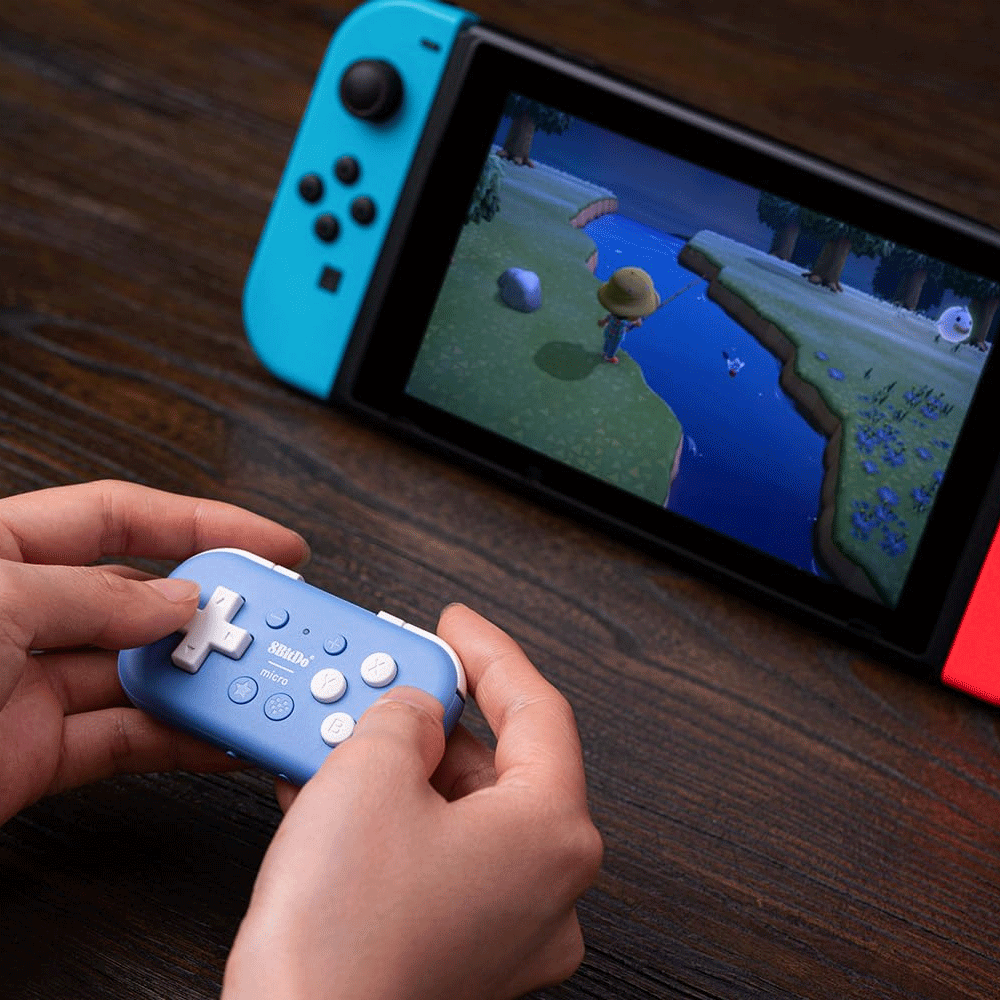 8bitdo Micro Bluetooth Gamepad For Switch/Android/IOS/Raspi/Keyboard Mode