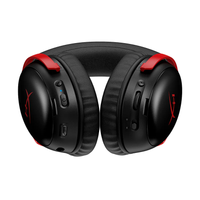 HyperX Cloud III S Wireless Gaming Headset for PC/PS5/PS4/N-Switch/Mobile Black/Red (A59Z0AA)