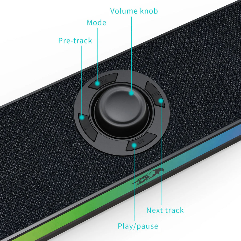REDRAGON GS515 Neo Dual-Mode Connection RGB Soundbar