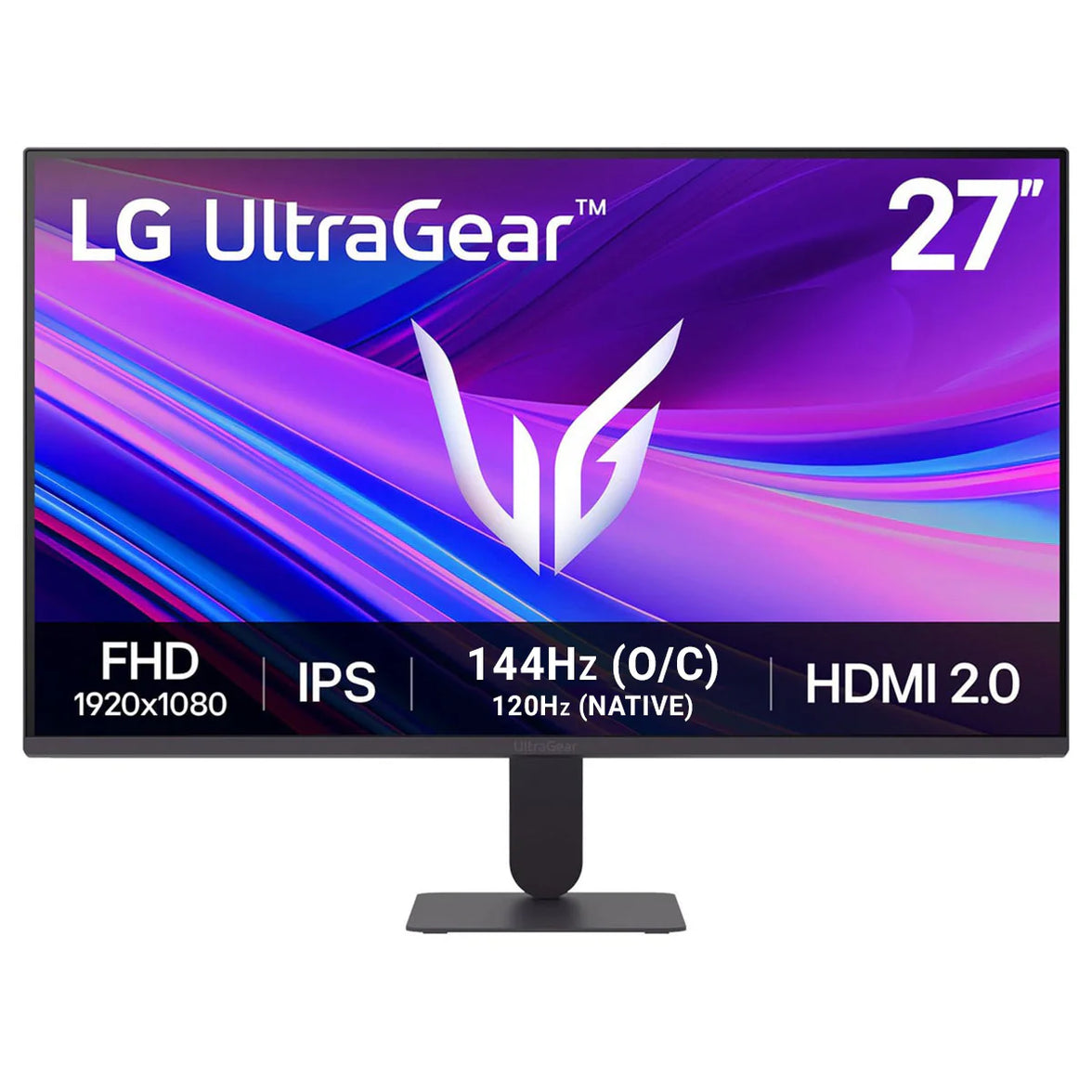 LG UltraGear 27G411A-B 27" FHD (1920x1080) 144Hz (O/C) 1ms IPS Gaming Monitor