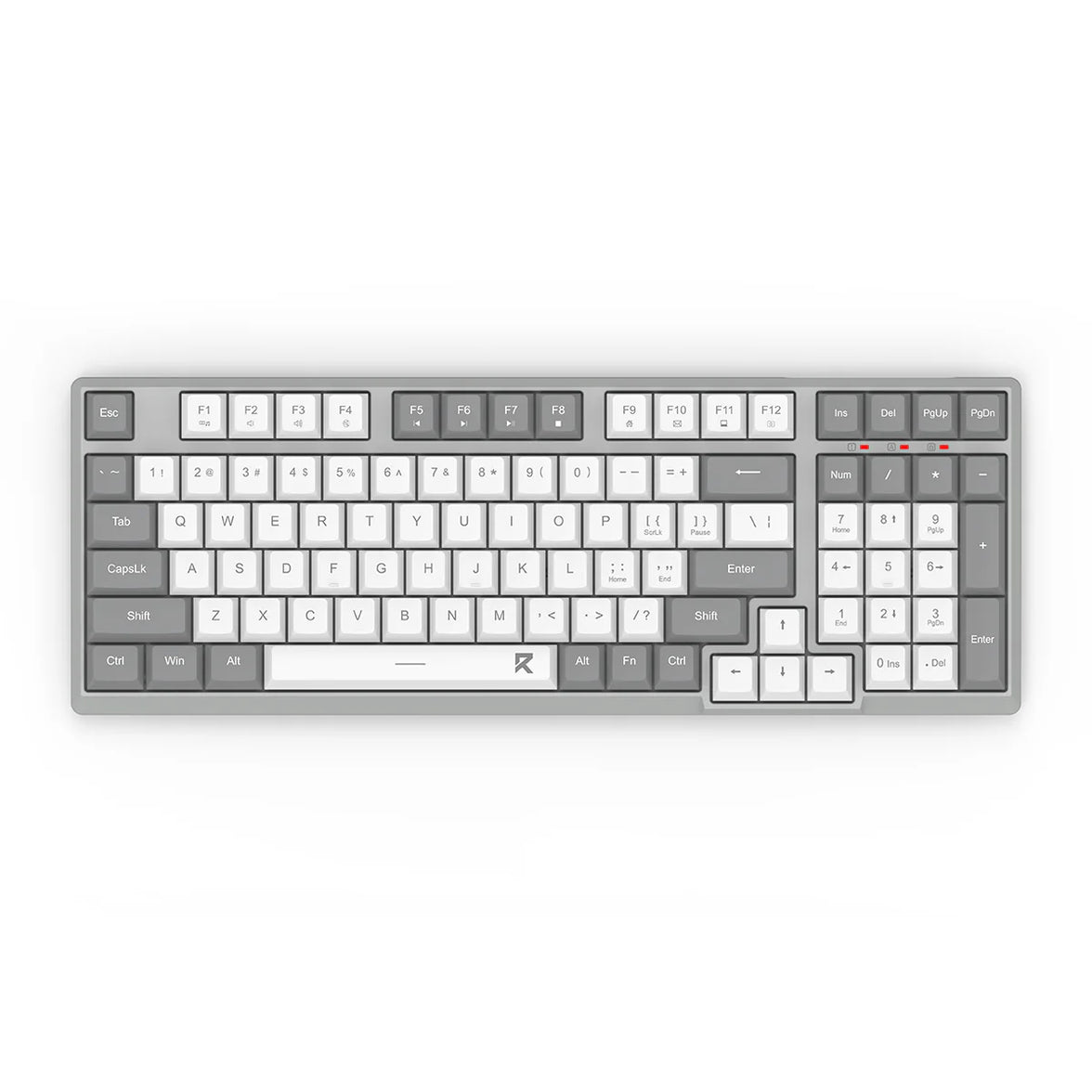 Redragon Scissor Wireless Office Keyboard White-Gray (BK-7114WG)