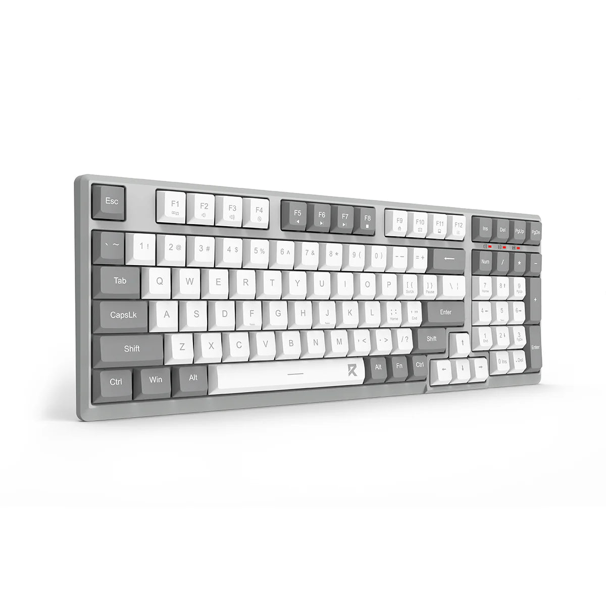 Redragon Scissor Wireless Office Keyboard White-Gray (BK-7114WG)