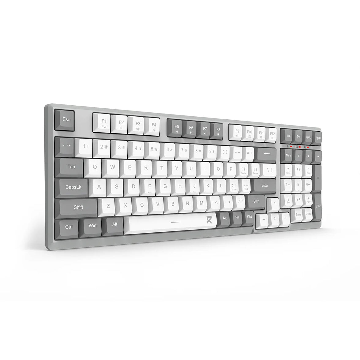 Redragon Scissor Wireless Office Keyboard White-Gray (BK-7114WG)