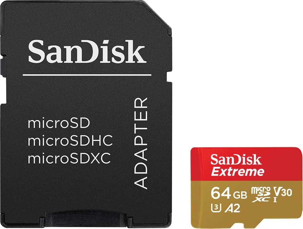 SanDisk Extreme SDSQXAH MicroSDXC UHS-I Card