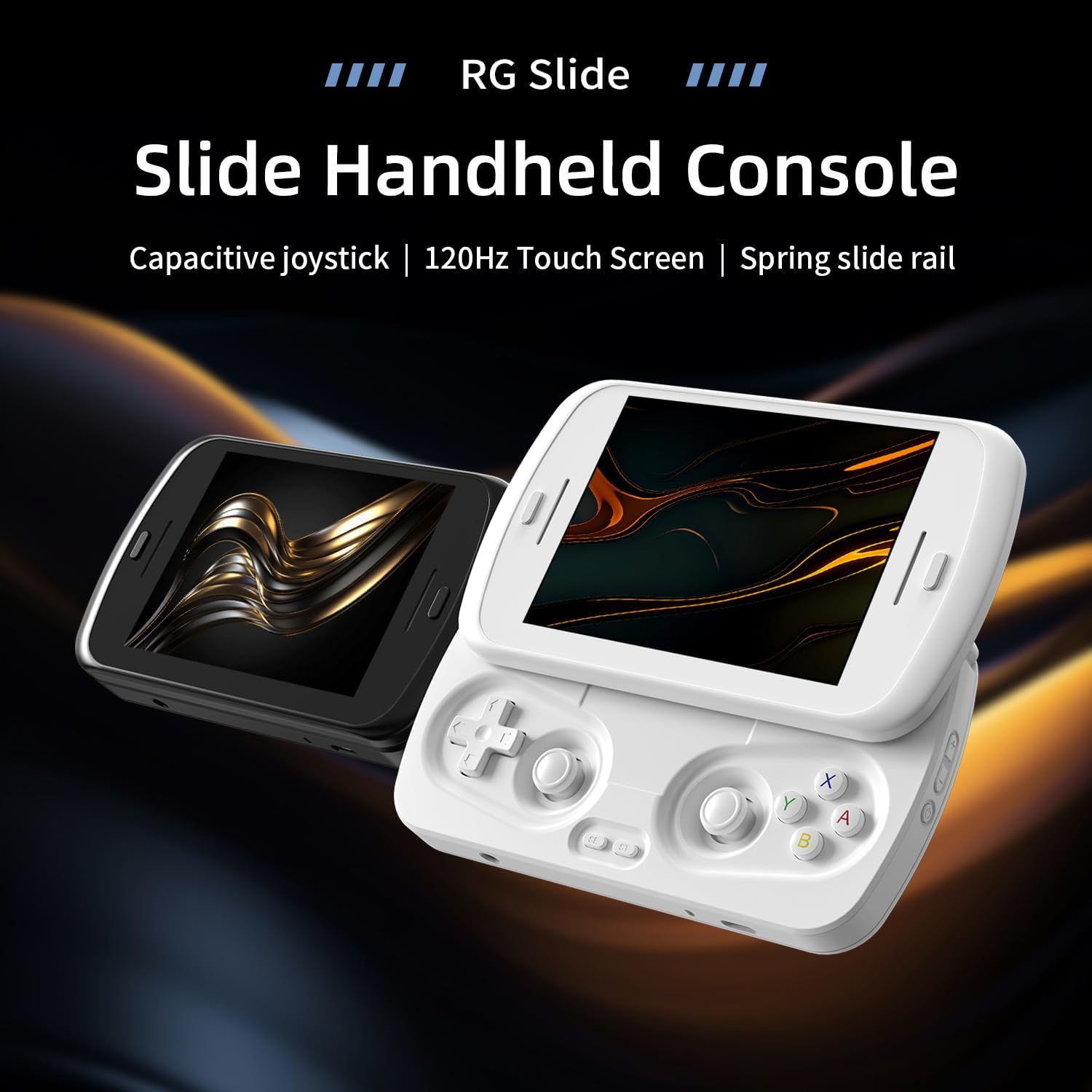 Anbernic RG Slide Portable Retro Handheld Android 13 Game Console 4.7" Unisoc T820 processor Quad-Core