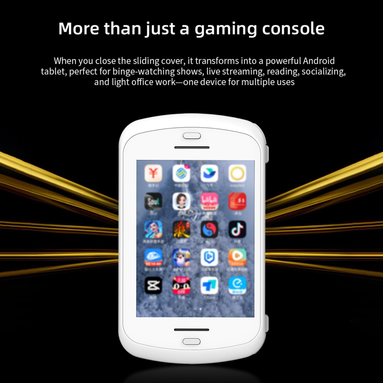 Anbernic RG Slide Portable Retro Handheld Android 13 Game Console 4.7" Unisoc T820 processor Quad-Core