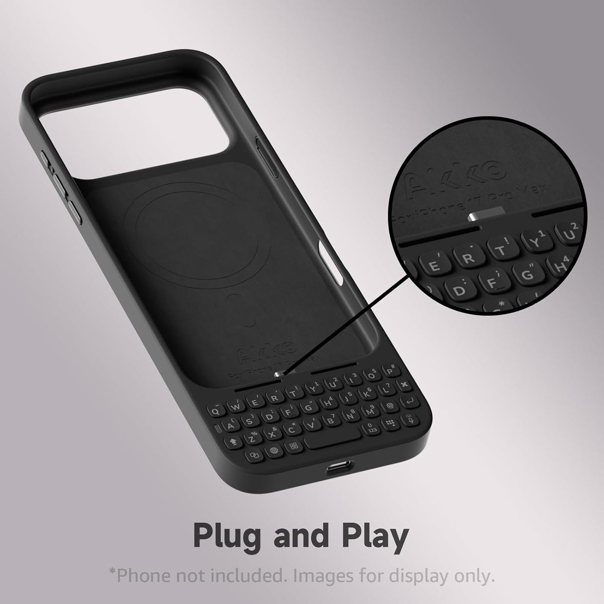 Akko MetaKey Phone Case Keyboard for IPhone 17 Pro Max