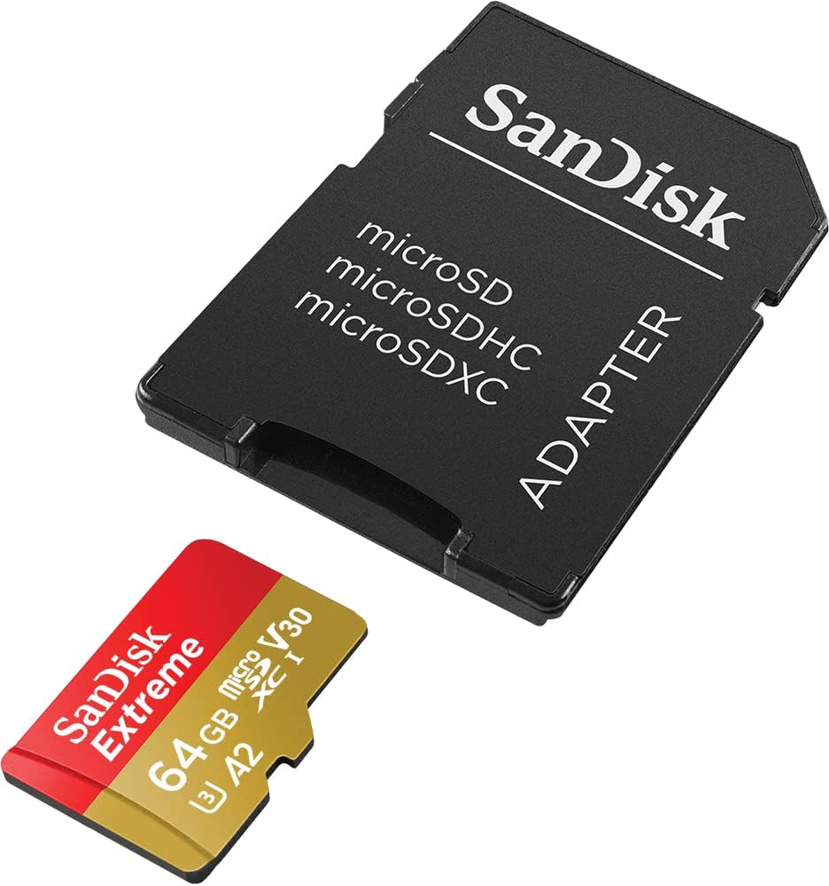 SanDisk Extreme SDSQXAH MicroSDXC UHS-I Card