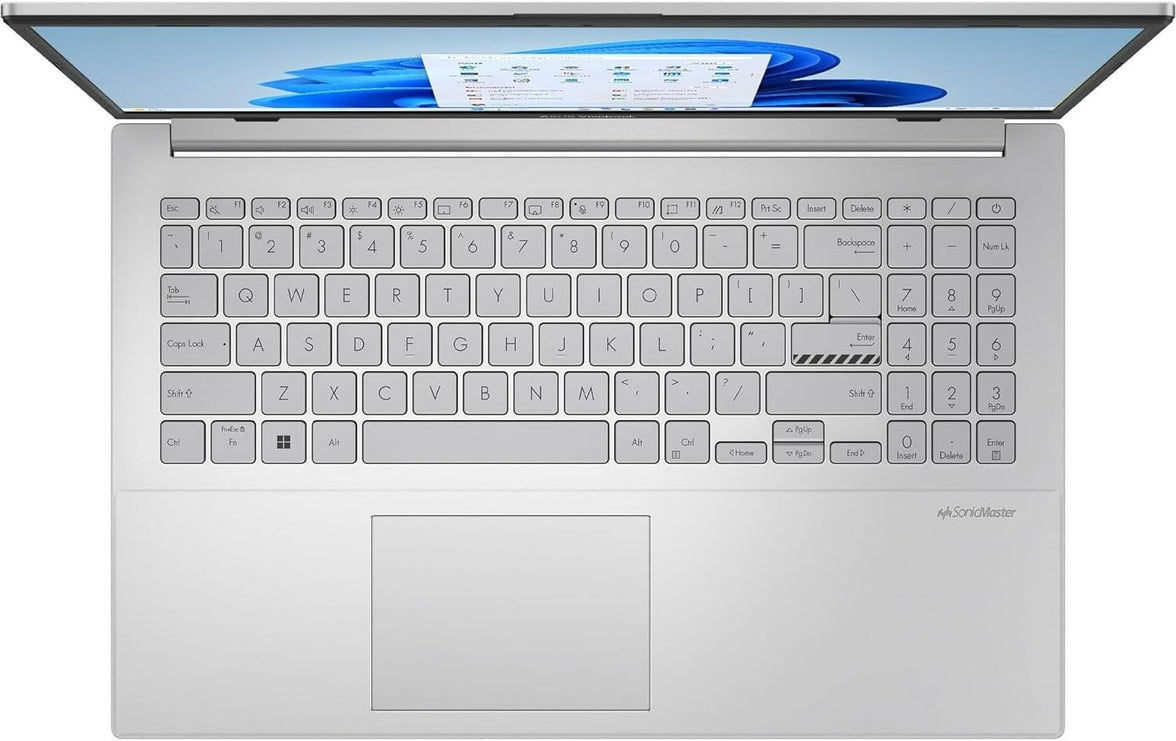 ASUS Vivobook Go 15.6" FHD AMD Ryzen 5 - 7520U 16GB LPDDR5 RAM / 512GB SSD AMD Radeon Graphics Win 11 Cool Silver E1504FA-WH56