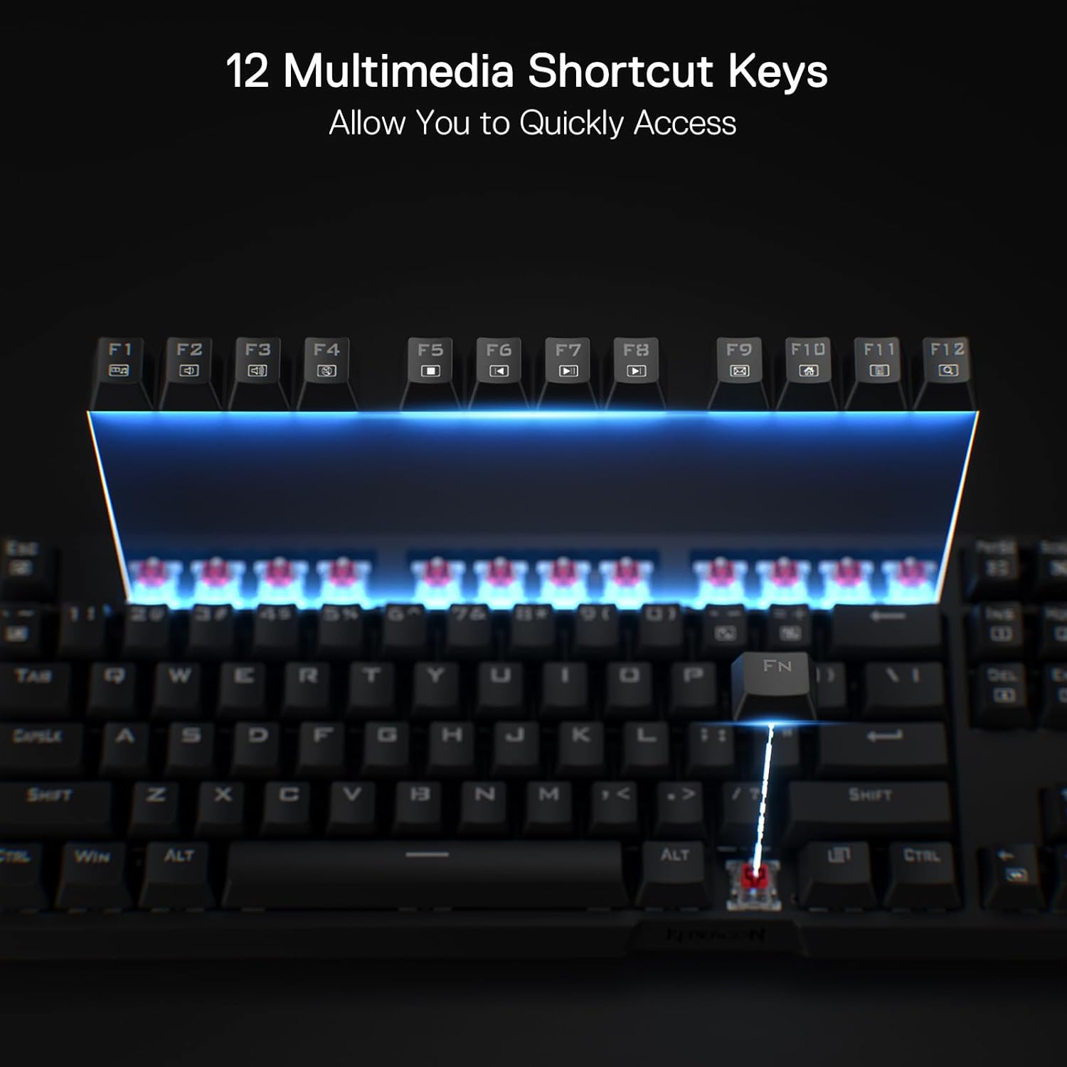 Redragon Argo RGB Keyboard Red Switch (K670-RGB)