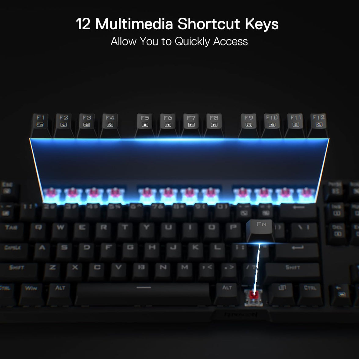 Redragon Argo RGB Keyboard Red Switch (K670-RGB)